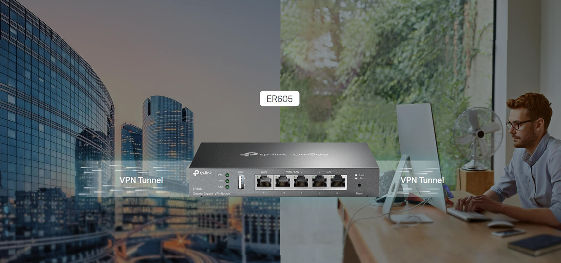 TP-Link ER605 V2 Omada Gigabit VPN Router - Newegg.com